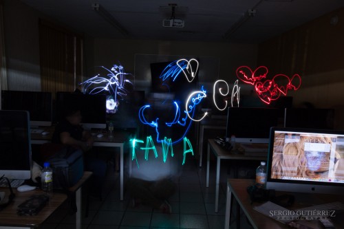 Pintando con luz Pintando con luz