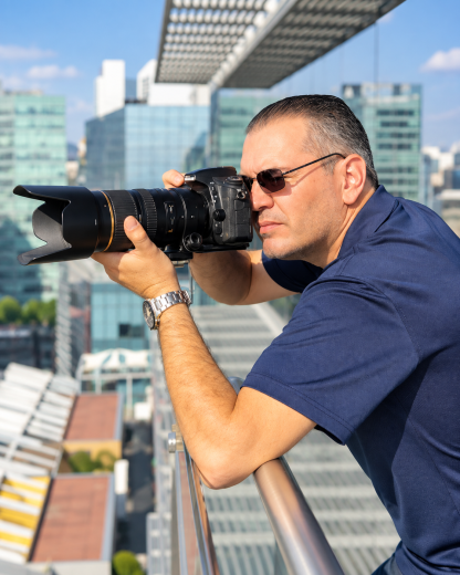 Sergio Gutiérrez, fotógrafo y productor audiovisual en Saltillo